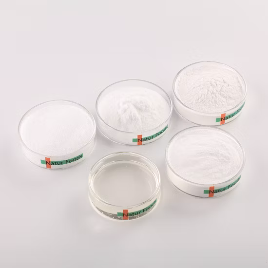 Henrikang Suministro de fábrica Aditivos alimentarios Edulcorantes Conservantes Antioxidante Espesante Emulsionante Enzima Pigmento Regulador de acidez Polvo crudo